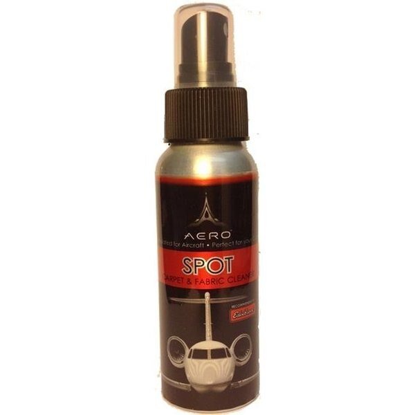 Aero 4640 2.5 Oz. Spot Carpet And Upholstery Stain Remover; Mini Aluminum Bottle, Aero, Mfr#: 4640